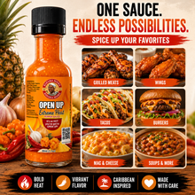 Load image into Gallery viewer, Open Up Extreme Heat Pepper Sauce