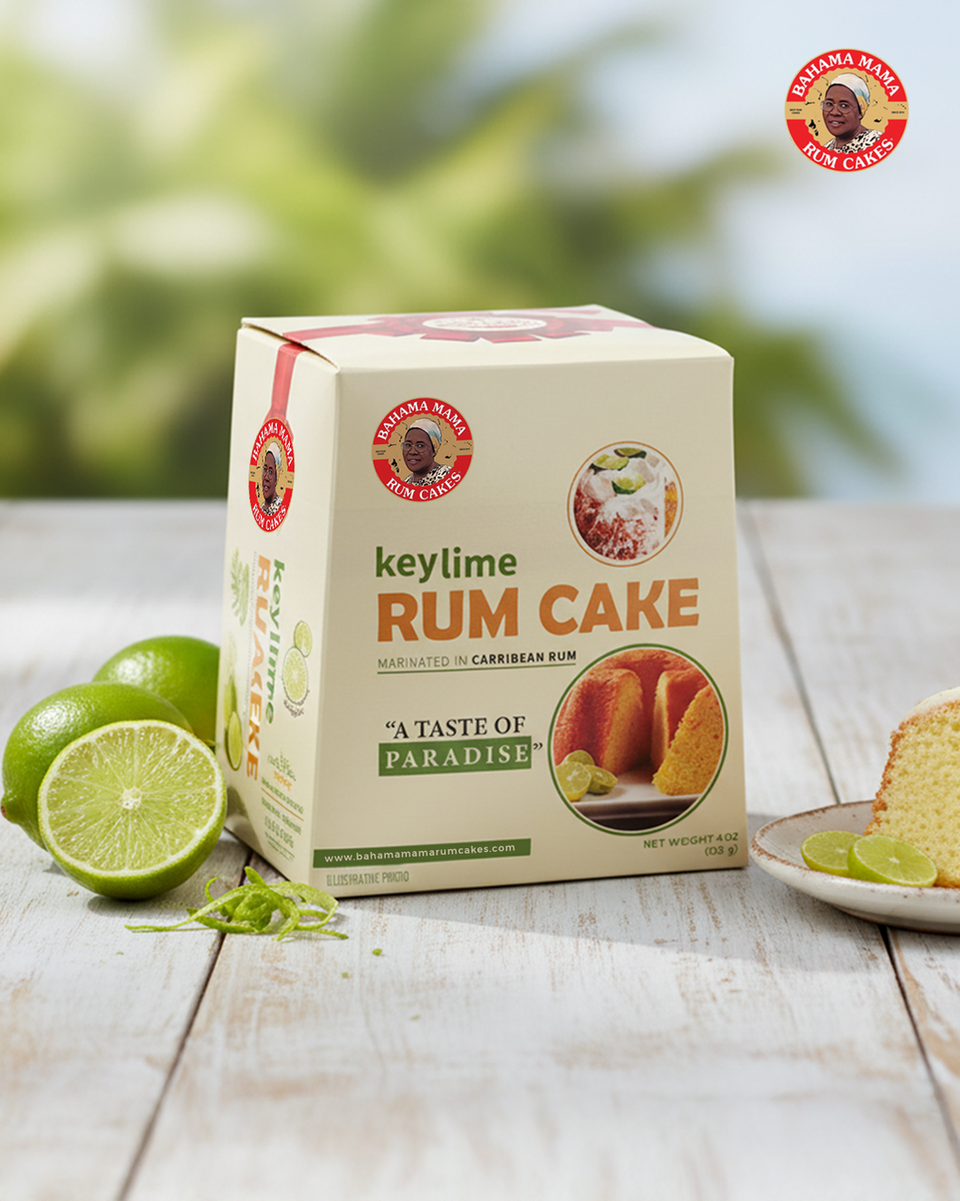 Key Lime Rum Cake
