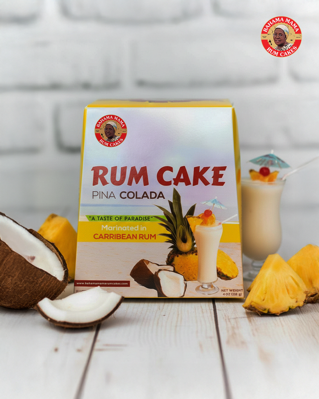 Pina Colada Rum Cake